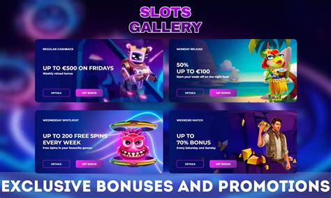 slot gallery bonus code